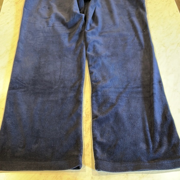 Gloria Vanderbilt Women Jemma Velour Relaxed Fit Sweatpants - Picture 7 of 7